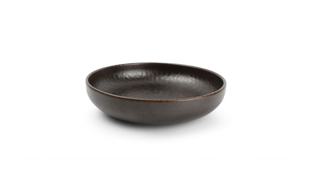 Tabo Assiette creuse 22xH5cm - Chocolat